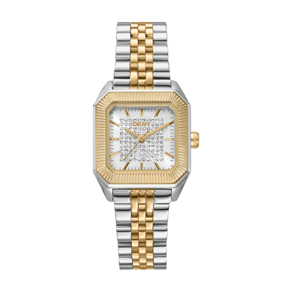 Womens DKNY Signature Shape Two-Tone Watch - DK1L154M0255
