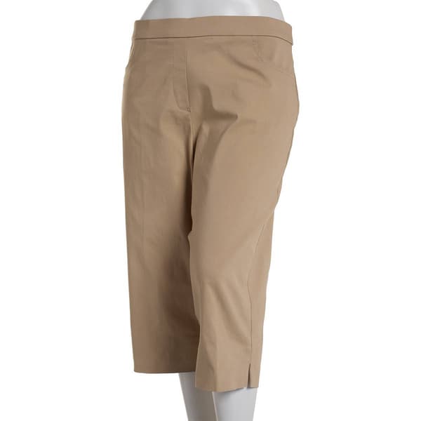 Plus Size Alfred Dunner Classics Allure Stretch Capris - image 