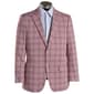 Mens Steve Harvey Pink Plaid Sport Coat - Pink - image 1