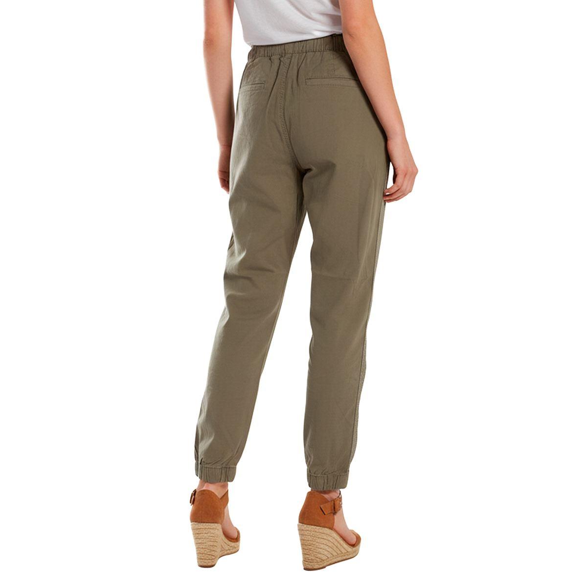 Petite Architect® Garment Dyed Full Length Tapered Pants