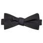 Mens John Henry Satin Solid Bow Tie in Box - image 1