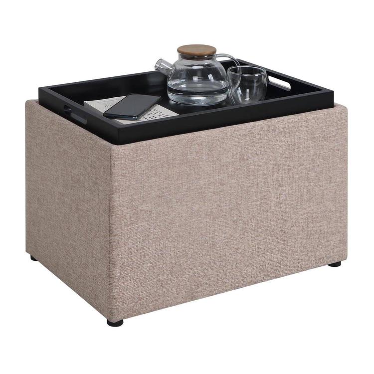 Convenience Concepts Designs4Comfort Accent Storage Ottoman