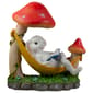 Northlight Seasonal 11.75in. White Bunny Outside Garden Statue - image 1