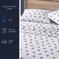Nautica Holiday Sails Flannel Sheet Set - image 6