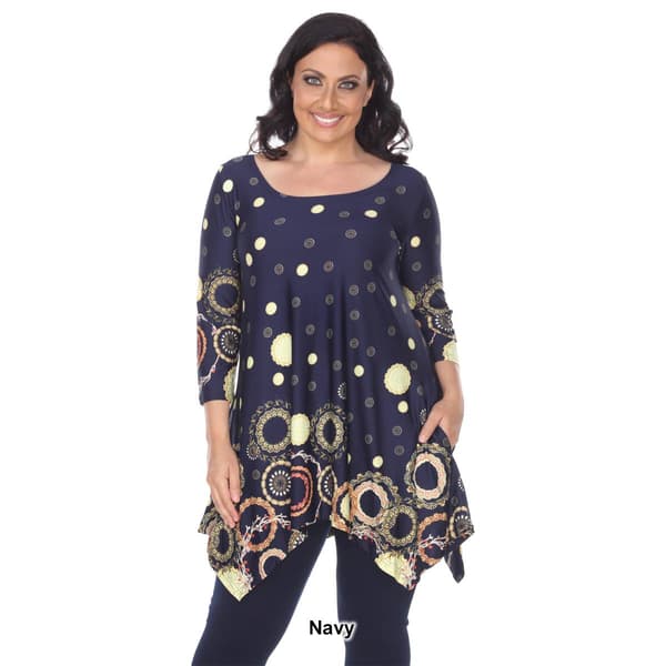 Plus Size White Mark Erie Tunic