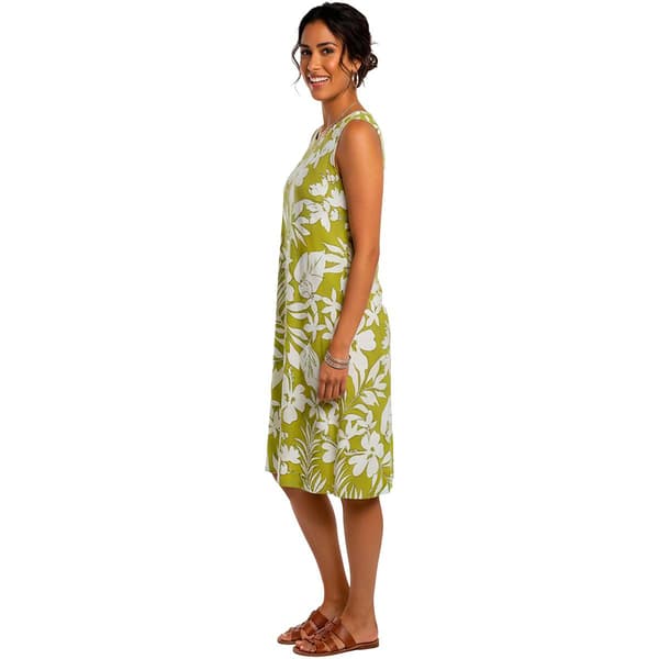 Womens Harlow & Rose Sleeveless Tropical Floral Shift Dress