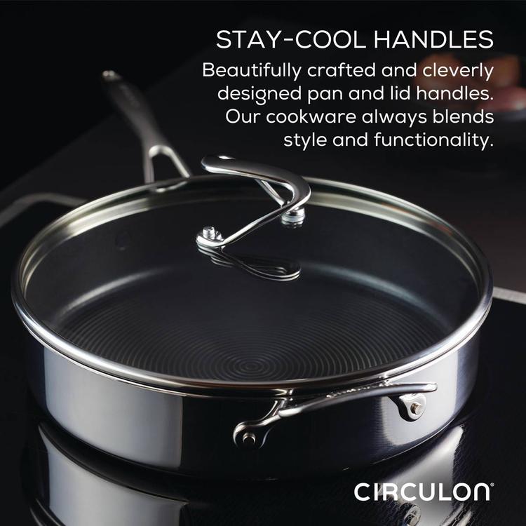Circulon® 12pc. Stainless Steel Cookware and Utensil Set