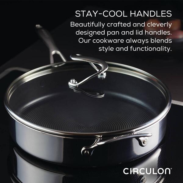 Circulon&#174; 12pc. Stainless Steel Cookware and Utensil Set