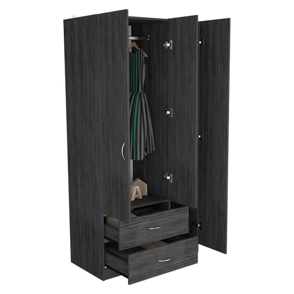 FM FURNITURE Eureka 3 Door Armoire