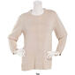 Plus Size Linda Matthews Long Sleeve Button Front Solid Cardigan - image 5
