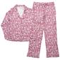 Petite Jessica Simpson Long Sleeve Floral Garden Pajama Set - image 1