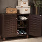 Baxton Studio 2 Door Entryway Shoe Storage Cabinet - image 6