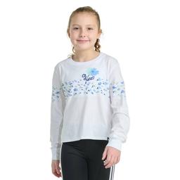 Girls (7-16) adidas(R) Long Sleeve Regular Fit Tee
