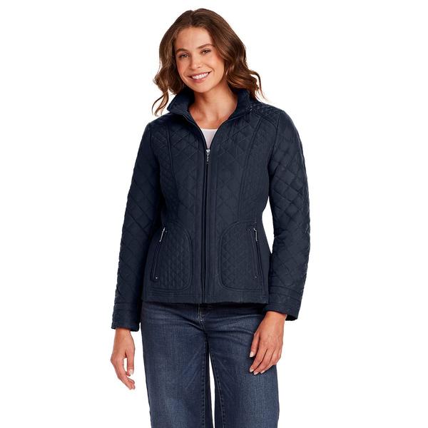 Womens Weatherproof(R) Quilted Jacket with Side Stretch - image 