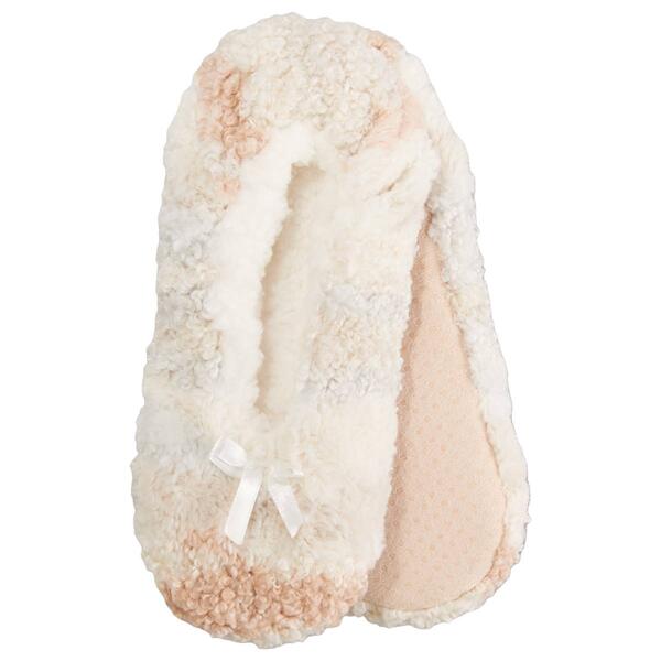 Fuzzy Babba Poodle Fur Mix Slippers - image 