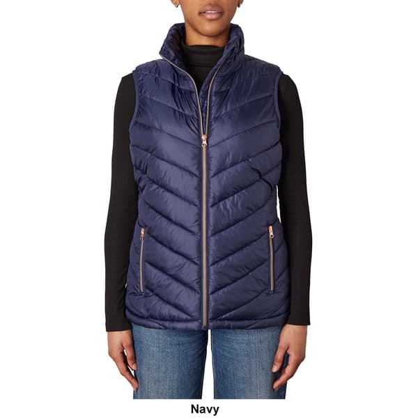 Womens Big Chill Chevron Puffer Vest