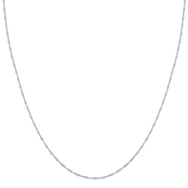 Gold Classics&#40;tm&#41; 10kt. White Gold 24in. Chain Necklace - image 