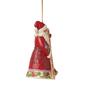 Jim Shore Heartwood Creek Santa w/ Porch Board Christmas Ornament - image 4