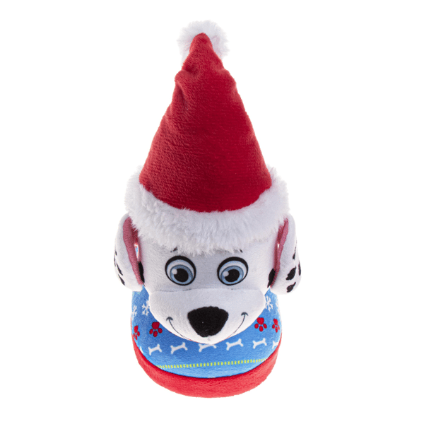 Little Boy Paw Patrol Chase & Marshall Christmas Santa Slippers