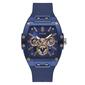 Mens Guess Blue Silicone Strap Watch - GW0203G7 - image 1