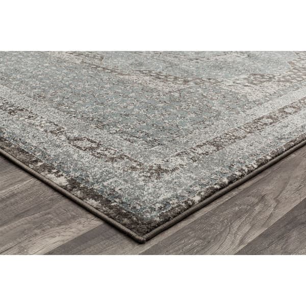 Rugs America&#8482; Everett Blue Chill Rectangle Area Rug