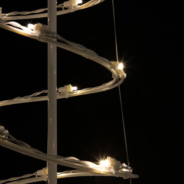 Northlight Seasonal 6ft. Warm White Cone Outdoor Christmas Décor