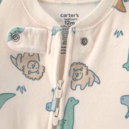 Baby Boy (12-24M) Carter''s® Dinosaur 2-Way Zip Sleeper