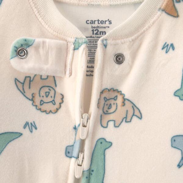 Baby Boy (12-24M) Carter''s® Dinosaur 2-Way Zip Sleeper