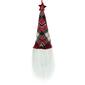 Northlight Seasonal 9in. LED Red Plaid Gnome Christmas Ornament - image 6