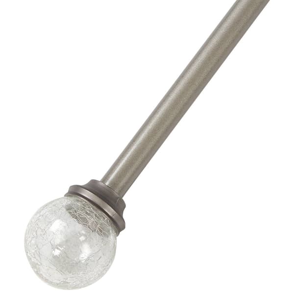 Kenney Walden 5/8in. Decorative Rounded Crystal Ball Rod Set - image 