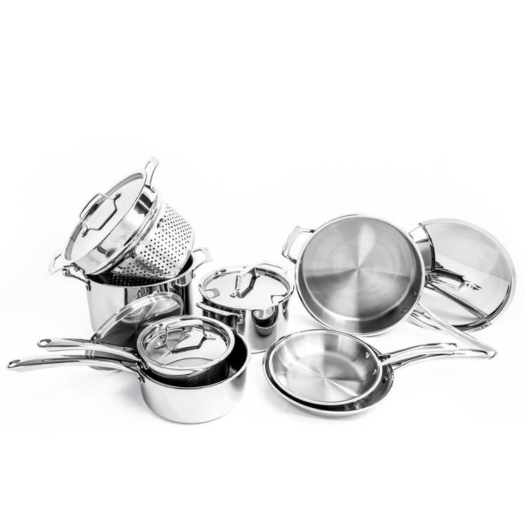 BergHOFF Essentials 18/10 Stainless Steel 13pc. Cookware Set