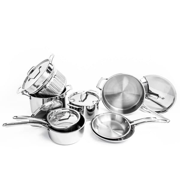 BergHOFF Essentials 18/10 Stainless Steel 13pc. Cookware Set