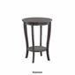 Convenience Concepts American Heritage Round End Table with Shelf - image 8