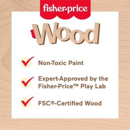 Fisher-Price® Wooden Silicone Puzzle