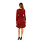 Womens 24/7 Comfort Apparel Temptress Mini Fit & Flare Dress - image 2