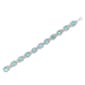 Haus of Brilliance Blue Topaz & 1/10ctw. Diamond Tennis Bracelet - image 4