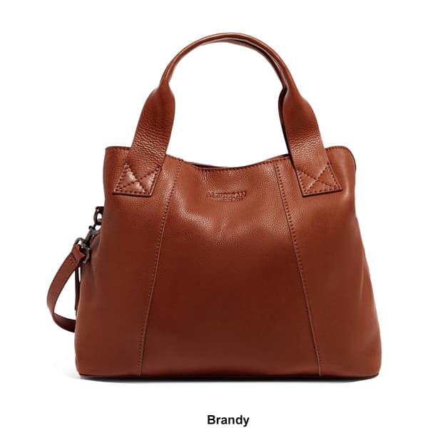 American Leather Co. Ada Triple Entry Satchel