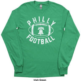 Mens Philly Football Tailgate Long Sleeve Tee