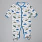 Baby Boy &#40;NB-9M&#41; baby views&#40;R&#41; Dino Quilted Footed Sleeper - image 1