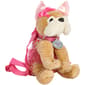 Poochie & Co. French Bulldog Sequin Leopard Backpack - image 1