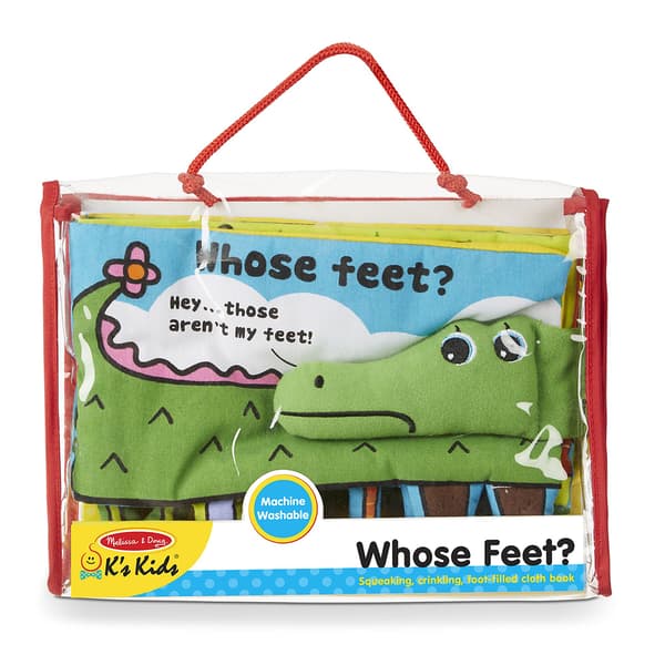 Melissa &amp; Doug® K&#39;s Kids Whose Feet? Book