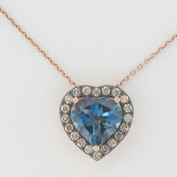 Le  Vian(R) Deep Stone Topaz(tm) Chocolate Diamonds(R) Pendant - image 