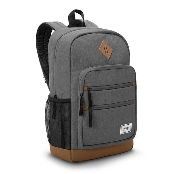 Solo 18in. Re-Fresh Backpack - Grey