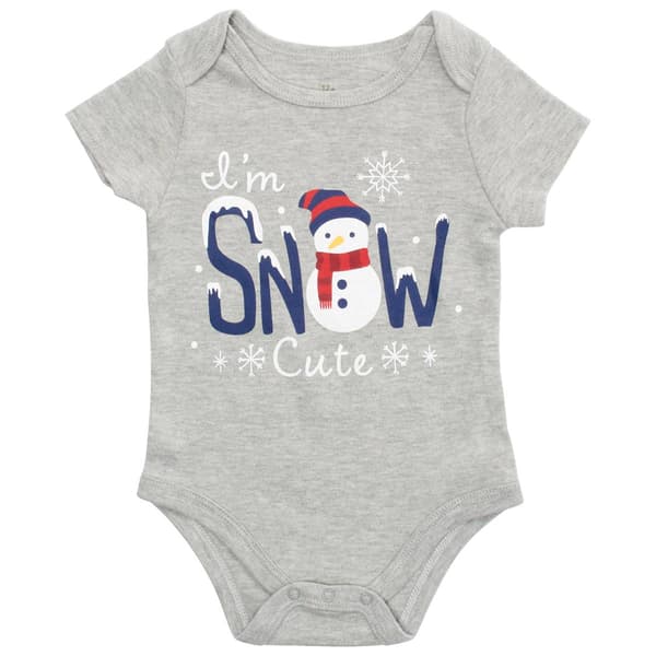 Baby Unisex (6-24M) Baby Starters(R) I''m Snow Cute Bodysuit - image 