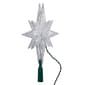 Kurt Adler UL 10-Light Clear LED 8-Point Star Treetop - image 2