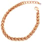Design Collection 7.5in. Polished Gold-Tone Wheat Chain Bracelet - image 1