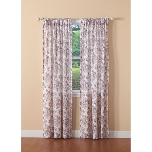 Coral Reef Curtain Panel - image 