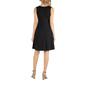 Womens 24/7 Comfort Apparel Solid Maternity Fit and Flare Dress - image 2