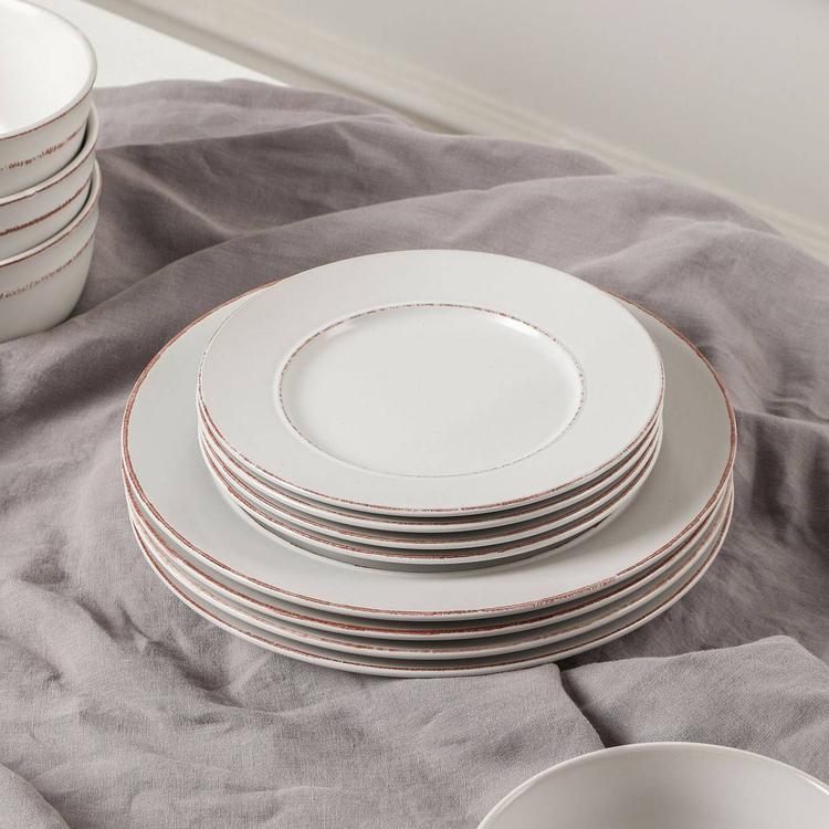 Earth & Clay Hazel 12-Piece Stoneware Dinnerware Set