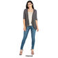 Womens 24/7 Comfort Apparel Elbow Length Sleeve Open Cardigan - image 5